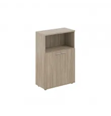 Шкаф средний с нишей  800х400х1200, 2-х дв., з.ст ЛДСП 16 мм