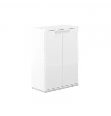 AG.206.WH.WH.WH / Шкаф 3 ур. 800х400х1111 / корпус: белый, топ/дно: белый, фасады: белый