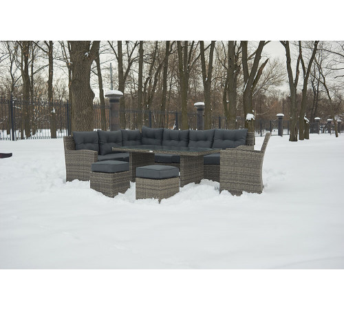 Угловой комплект Genry из искусственного ротанга