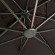 Зонт SKY BLACK круглый в комплекте с утяжелителями