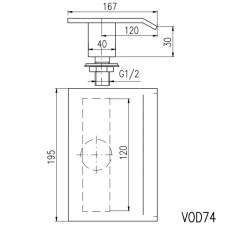 Излив Rav Slezak VOD7401