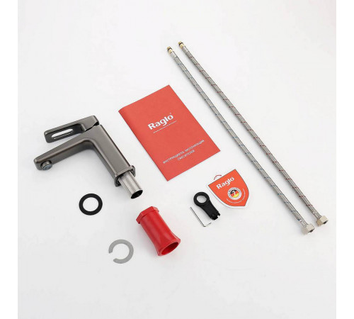 Смеситель для раковины Raglo R51.10.09, графит