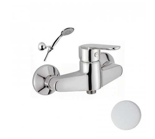 Смеситель для душа Webert Sax Evolution SE870101740, белый