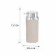 Дозатор жидкого мыла FIXSEN ROUND BEIGE FX-452-1, бежевый