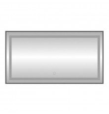 Зеркало с подсветкой LED Fixsen FX-2120F прямоугольное 120х80 см, графит