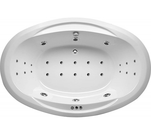 Ванна акриловая встраиваемая Vayer Opal Гл000006826, 180x120