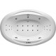 Ванна акриловая встраиваемая Vayer Opal Гл000006826, 180x120