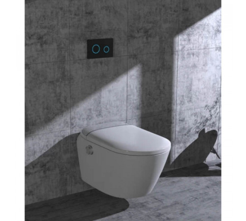 Умный унитаз SMARTFLOW безободковый с микролифтом SMF3017T-WH, белый