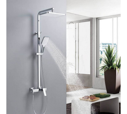 Душевая система Shevanik S4636, хром