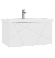 Тумба с раковиной подвесная VIGO Geometry 035, 80 см