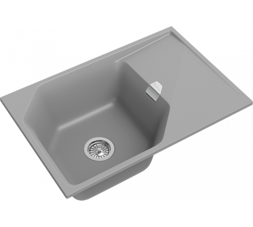 RIVELATO Мойка LOCUS 75  1-чаш 750*500  grigio metallizzato арт.