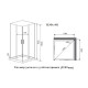 Душевая кабина Timo Premium ILMA ILMA101, 100x100x222