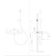 Смеситель для ванны Raiber RPB-003, черный