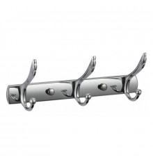 Планка с крючками Savol S-06203B, хром