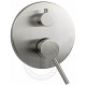 Душевая система встраиваемая FILARETE Roun FL1023NK, никель