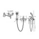 Смеситель для ванны Bravat Fit F6135188CP-B-RUS, хром