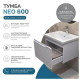 Тумба с раковиной напольная VIGO Neo 339-com, 60 см