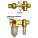 Душевая система встраиваемая FILARETE Roun FL1024BG, графит