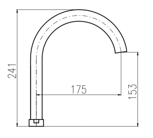 Излив для смесителя Rav Slezak SR0107