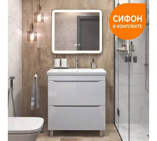 Тумба с раковиной напольная VIGO Grani 203, 80 см