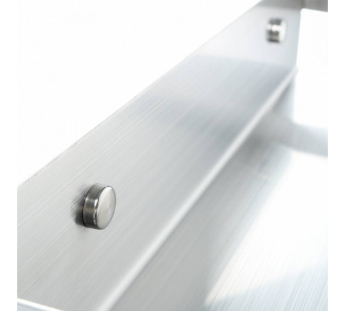 Полка металличеcкая FIXSEN HoReCa FX-31003F, стальной матовый