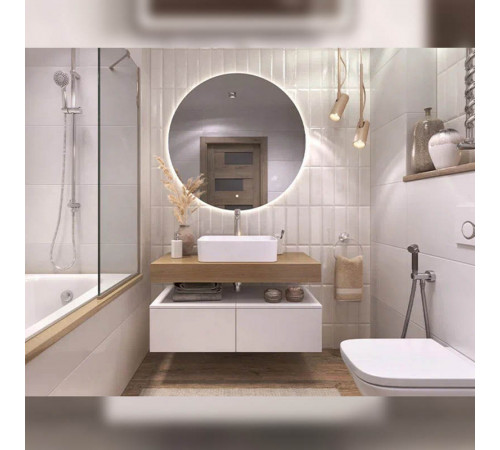 Тумба подвесная без столешницы Velvex Unit tp.UNI.50.1Y белый матовый, 50 см