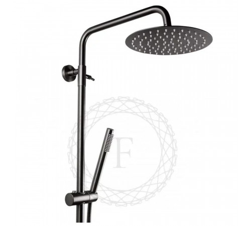 Душевая система FILARETE Roun FL2020BG, графит