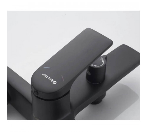 Смеситель для ванны Knotlor KN-71/BL, черный
