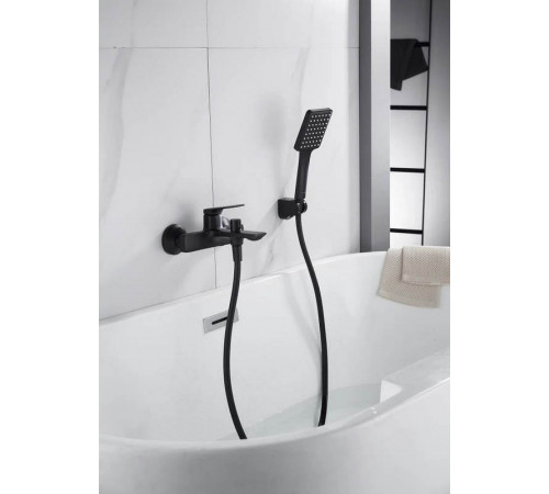 Смеситель для ванны Knotlor KN-71/BL, черный