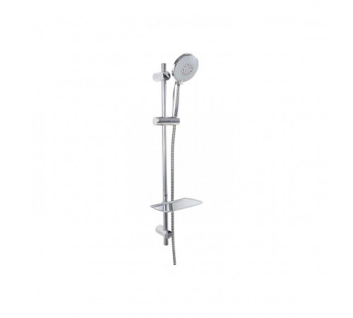 Душевой гарнитур Bravat Waterfall D154CP-2-RUS, хром