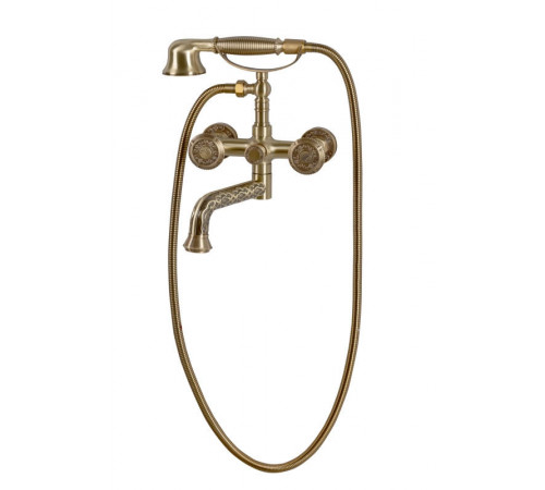 Смеситель для ванны Bronze de Luxe ROYAL 10119P, бронза