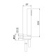 Душевой гарнитур Webert Shower Set AC1046560, черный