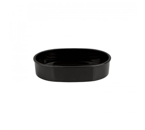 Мыльница FIXSEN ROUND BLACK FX-454-4, черный