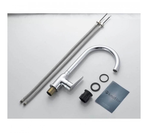 Смеситель для кухни Knotlor KN-51, хром