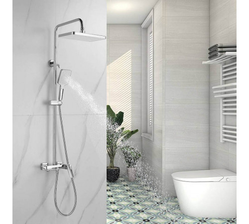 Душевая система Shevanik S4226, хром
