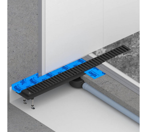 Душевой лоток TIMO Drain System DS230108/03, черный