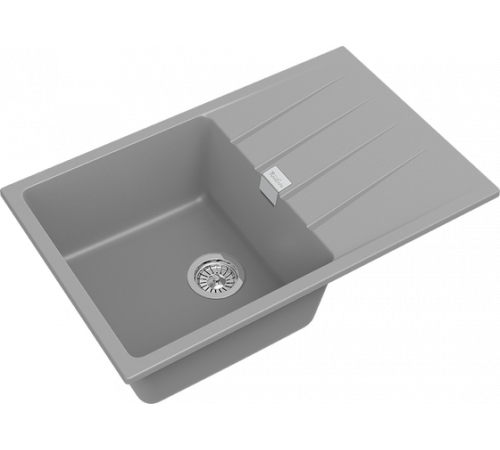 RIVELATO Мойка RAUM 78  1-чаша 780*500мм grigio metallizzato арт.