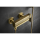 Смеситель для ванны Fmark FS8724-22C, матовое золото