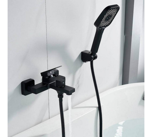 Смеситель для ванны Shevanik S9602H, черный