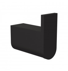 Крючок для ванной комнаты Knotlor RH102BL, черный