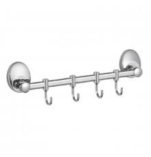 Планка с крючками для полотенец Haiba HB1615-4, хром