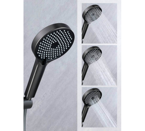 Душевая система Prohanss P61.24.09, графит