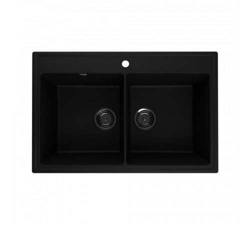 Кухонная мойка Ulgran Quartz Ruma 780-07, уголь