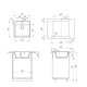 Кухонная мойка Ulgran Quartz Forte 505-10, песок