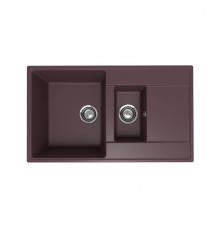 Кухонная мойка Ulgran Quartz Prima 860 1,5K-06, трюфель
