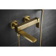 Смеситель для ванны Fmark FS8724-22C, матовое золото