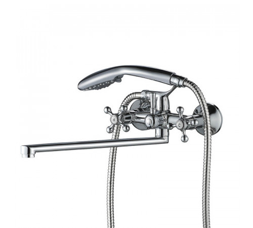 Смеситель для ванны WesnaArt RASSVET RAS02-320, хром