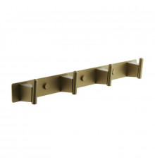 Планка с крючками BELZ B91315-4, брашированное золото