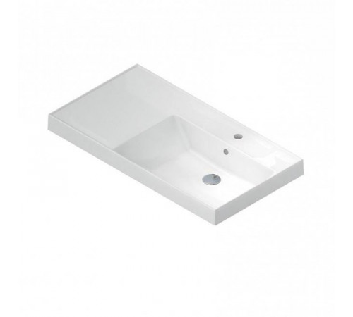 Раковина на тумбу La Fenice Cubo CU.NN.90R, чаша справа