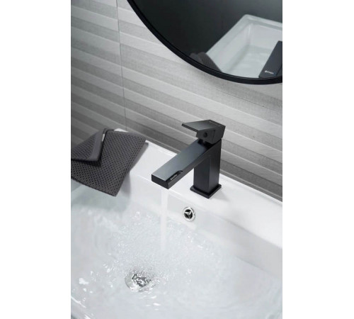 Cмеситель для раковины Knotlor KN-20/BL, черный